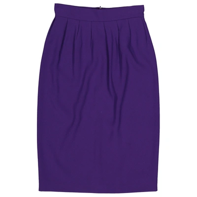 Pre-owned Jil Sander Mid-length Skirt In Purple