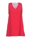 Pinko Short Dress In Fuchsia