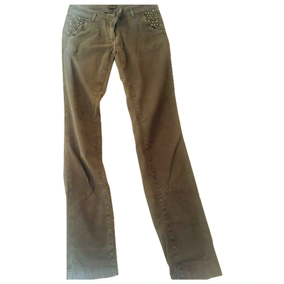 Pre-owned Napapijri Grey Cotton Jeans