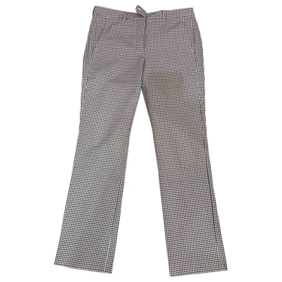 Pre-owned Max Mara Straight Trousers In Other