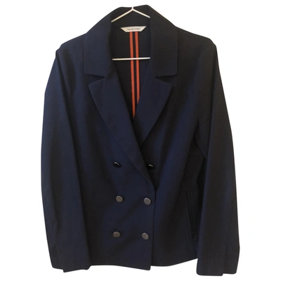 Pre-owned Chloé Stora Blue Cotton Jacket