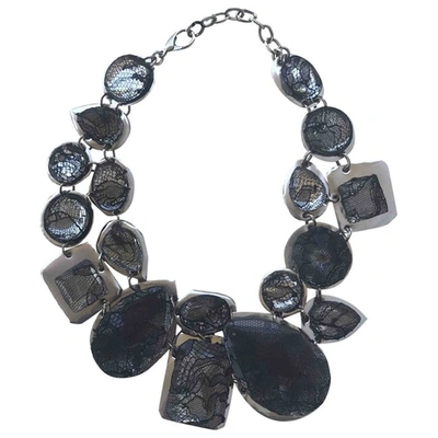 Pre-owned Alberta Ferretti Necklace In Black