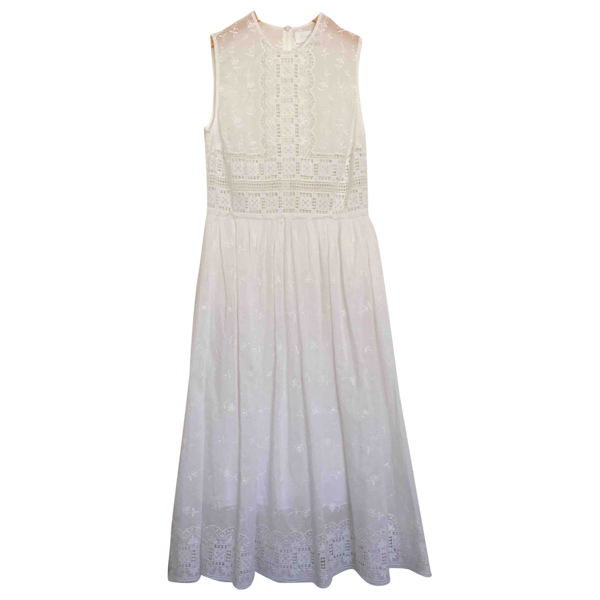 Pre-owned Zimmermann White Lace Dress | ModeSens