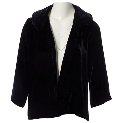 Pre-owned Isabel Marant Velvet Jacket In Black