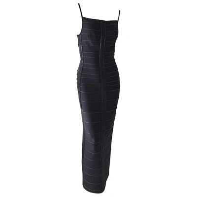 Pre-owned Herve Leger Maxi Dress In Other