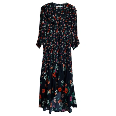 Pre-owned Maje Fw19 Mid-length Dress In Multicolour