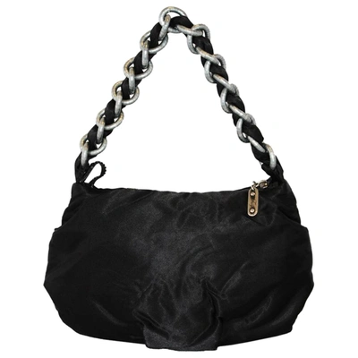 Pre-owned Fay Cloth Handbag In Black