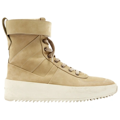 Pre-owned Fear Of God Trainers In Ecru