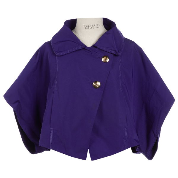 Pre-Owned Louis Vuitton Purple Jacket | ModeSens