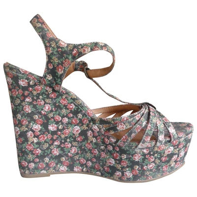 Pre-owned Jeffrey Campbell Cloth Heels In Multicolour