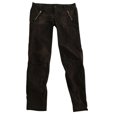 Pre-owned J Brand Slim Pants In Brown