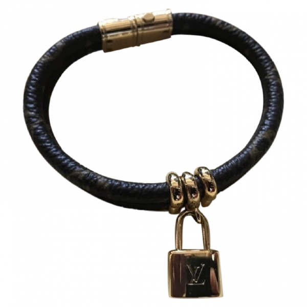 Lv Silver Lockit Bracelet For Men