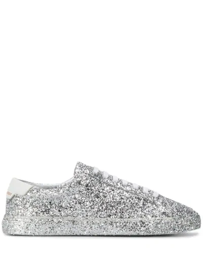 Ysl glitter sneakers sale