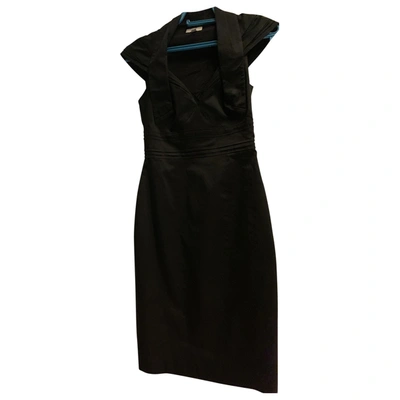 Pre-owned Karen Millen Black Cotton Dress