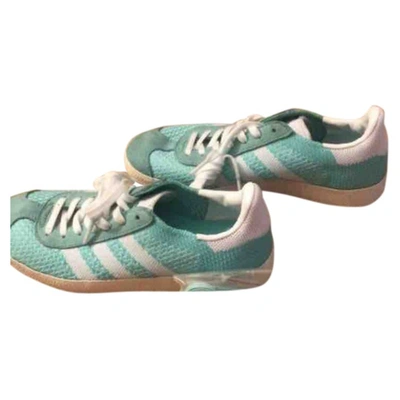 Pre-owned Adidas Originals Gazelle Cloth Trainers In Other