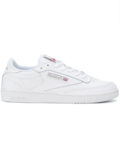 Reebok Lace Up Trainers In White