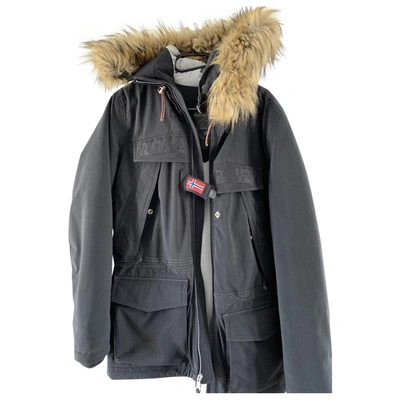 Pre-owned Napapijri Black Coat