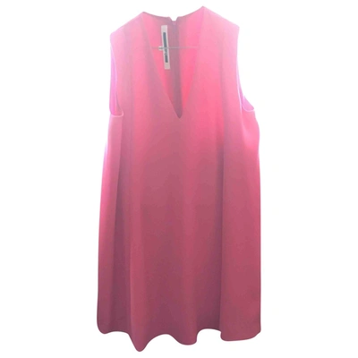 Pre-owned Mcq By Alexander Mcqueen Maxi Dress In Pink
