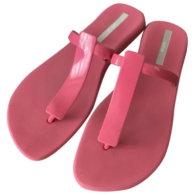 Pre-owned Melissa Flip Flops In Other