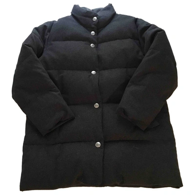 Pre-owned Burberry Wool Jacket In Anthracite