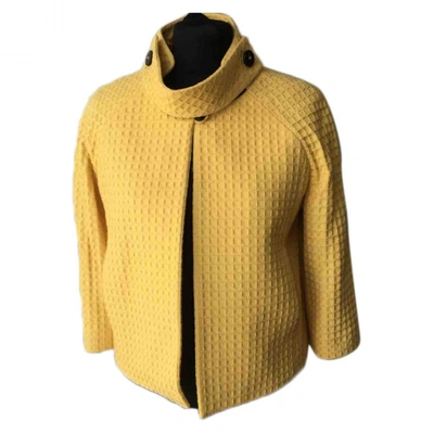 Pre-owned Tonello Short Waistcoat In Yellow