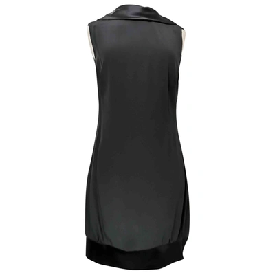Pre-owned Azzaro Mini Dress In Black