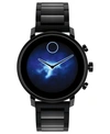 Movado Connect 2.0 Black Stainless Steel Bracelet Touchscreen Smart Watch 42mm