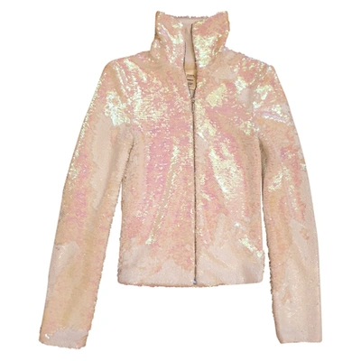 Pre-owned Off-white Glitter Jacket In Multicolour