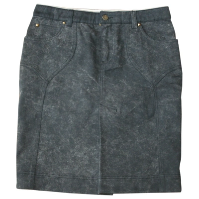 Pre-owned Louis Vuitton Mid-length Skirt In Anthracite
