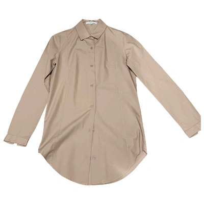 Pre-owned Carven Shirt In Beige