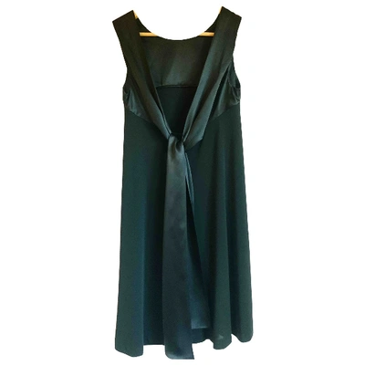 Pre-owned Tara Jarmon Mid-length Dress In Black