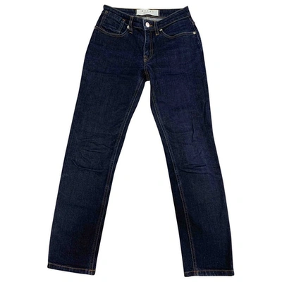 Pre-owned Marni Slim Jeans In Blue