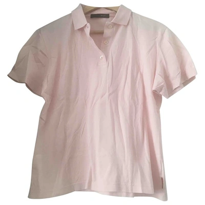 Pre-owned Bally Pink Cotton Top