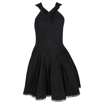 Pre-owned Alaïa Black Cotton Dress