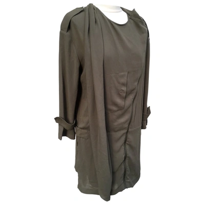 Pre-owned Acne Studios Mid-length Dress In Green