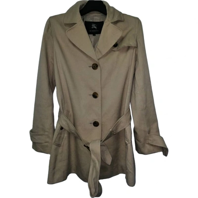 Pre-owned Burberry Trench Coat In Brown