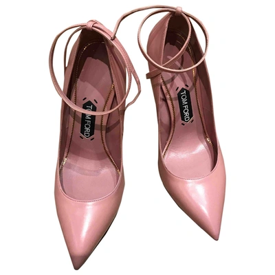 Pre-owned Tom Ford Leather Heels In Pink