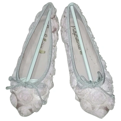 Pre-owned Pretty Ballerinas Cloth Ballet Flats In Pink
