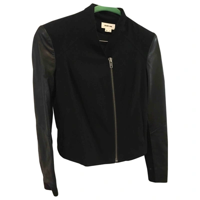Pre-owned Helmut Lang Leather Jacket In Black