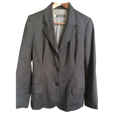 Pre-owned Cacharel Wool Blazer In Anthracite