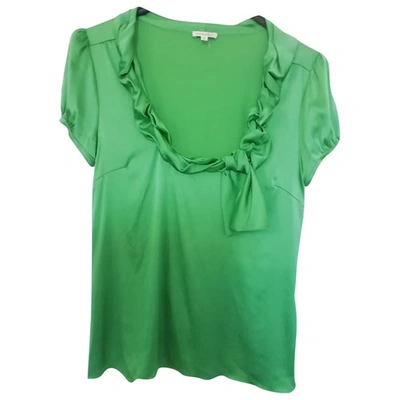 Pre-owned P.a.r.o.s.h Silk Top In Green