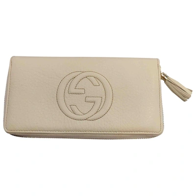 Pre-owned Gucci Leather Purses, Wallet & Cases