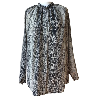 Pre-owned Lanvin Silk Tunic In Black