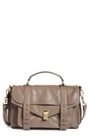 Proenza Schouler 'medium Ps1' Satchel - Grey In Smoke