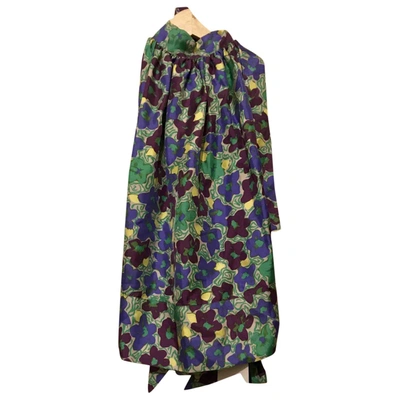Pre-owned Tara Jarmon Silk Waistcoat In Multicolour