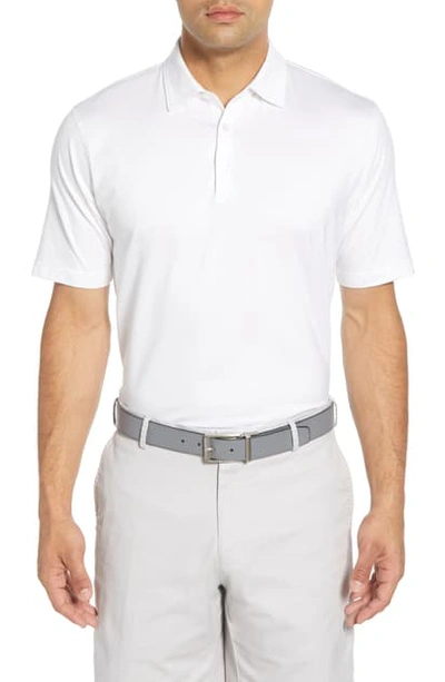 Peter Millar Collection Perfect Pique Polo Shirt In White