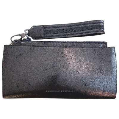 Pre-owned Brunello Cucinelli Anthracite Leather Wallet