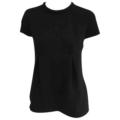 Pre-owned Burberry Black Synthetic Top