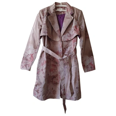 Pre-owned Badgley Mischka Trench Coat In Multicolour