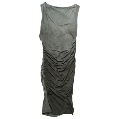 Pre-owned Zadig & Voltaire Mid-length Dress In Green